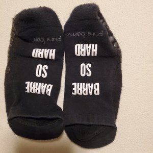 Barre So Hard Pure Barre Socks